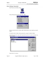 Предварительный просмотр 96 страницы Nokia NSB-9 Service Manual