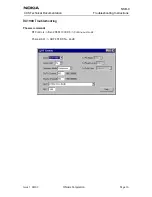 Предварительный просмотр 189 страницы Nokia NSB-9 Service Manual