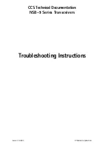 Nokia NSB-9 Troubleshooting Instructions preview