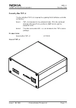 Preview for 11 page of Nokia NSD-3 Series Service Tools