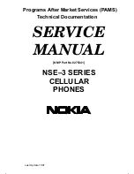 Предварительный просмотр 1 страницы Nokia NSE-3 SERIES Service Manual