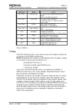 Preview for 9 page of Nokia NSM-2 Series Disassembly & Troubleshooting Instructions