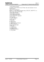 Preview for 17 page of Nokia NSM-2 Series Disassembly & Troubleshooting Instructions