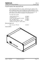 Preview for 13 page of Nokia NSM-5 SERIES Technical Documentation Manual