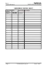 Preview for 8 page of Nokia NSW-5 Series Service Manual