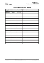 Preview for 76 page of Nokia NSW-5 Series Service Manual