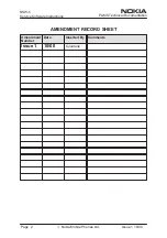 Preview for 84 page of Nokia NSW-5 Series Service Manual