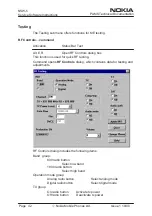 Preview for 124 page of Nokia NSW-5 Series Service Manual