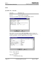 Preview for 158 page of Nokia NSW-5 Series Service Manual