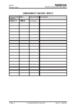 Preview for 164 page of Nokia NSW-5 Series Service Manual