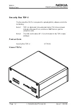 Preview for 174 page of Nokia NSW-5 Series Service Manual