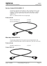 Preview for 179 page of Nokia NSW-5 Series Service Manual