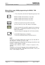 Preview for 202 page of Nokia NSW-5 Series Service Manual