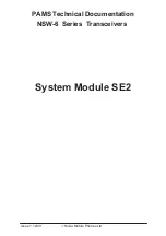 Nokia NSW-6 Series Technical Documentation Manual preview