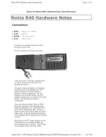 Preview for 28 page of Nokia RD40 Manual