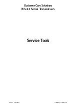 Preview for 1 page of Nokia RH-23 Series Service Tools