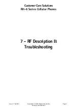 Preview for 1 page of Nokia RH-6 Series Rf Description & Troubleshooting