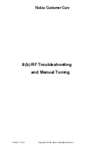 Preview for 1 page of Nokia RM-14 Rf Troubleshooting And Manual Tuning