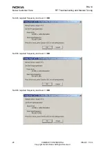 Preview for 28 page of Nokia RM-14 Rf Troubleshooting And Manual Tuning