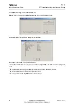 Preview for 34 page of Nokia RM-14 Rf Troubleshooting And Manual Tuning