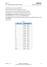 Preview for 37 page of Nokia RM-14 Rf Troubleshooting And Manual Tuning