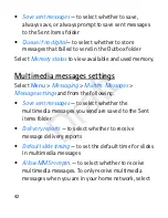 Preview for 42 page of Nokia RM-595 User Manual