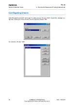 Preview for 22 page of Nokia RM-94 Service Software And Tuning Instructions