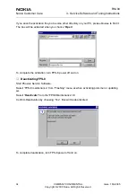 Preview for 34 page of Nokia RM-94 Service Software And Tuning Instructions