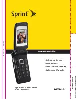 Preview for 1 page of Nokia Sprint PCS Vision 6165i User Manual