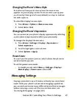 Preview for 74 page of Nokia Sprint PCS Vision 6165i User Manual