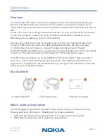 Предварительный просмотр 5 страницы Nokia Steel HR Installation And Operating Instructions Manual