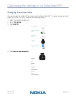 Preview for 21 page of Nokia Steel HR Installation And Operating Instructions Manual