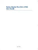 Preview for 1 page of Nokia SU-27W User Manual