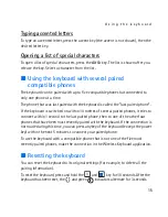 Preview for 15 page of Nokia SU-8W - Wireless Keyboard User Manual