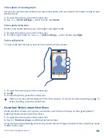 Предварительный просмотр 60 страницы Nokia T-Mobile LUMIA 810 User Manual