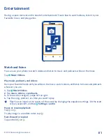 Предварительный просмотр 81 страницы Nokia T-Mobile LUMIA 810 User Manual