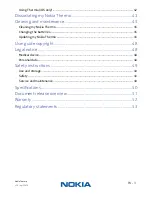 Предварительный просмотр 3 страницы Nokia Thermo Installation And Operating Instructions Manual