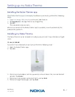 Предварительный просмотр 7 страницы Nokia Thermo Installation And Operating Instructions Manual
