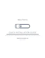 Nokia Thermo Quick Installation Manual preview