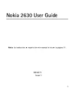 Preview for 2 page of Nokia Vodafone 2630 User Manual