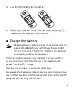 Preview for 16 page of Nokia Vodafone 2630 User Manual