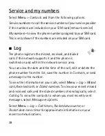 Preview for 39 page of Nokia Vodafone 2630 User Manual