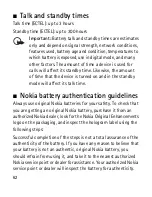 Preview for 63 page of Nokia Vodafone 2630 User Manual