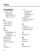 Preview for 75 page of Nokia Vodafone 2630 User Manual