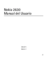 Preview for 78 page of Nokia Vodafone 2630 User Manual