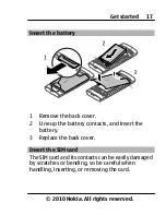 Предварительный просмотр 17 страницы Nokia X2-00 User Manual