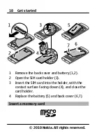 Предварительный просмотр 18 страницы Nokia X2-00 User Manual