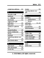 Предварительный просмотр 113 страницы Nokia X2-00 User Manual