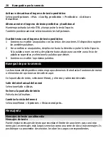 Preview for 20 page of Nokia X2-01 (Spanish) Manual Del Usuario