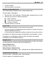 Preview for 23 page of Nokia X2-01 (Spanish) Manual Del Usuario